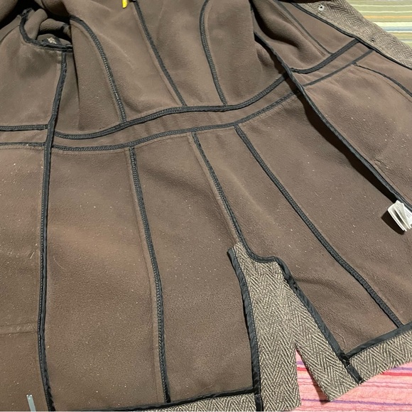 Lole brown tweed herringbone Women's Jacket - Picture 14 of 16